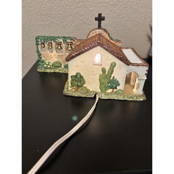 California Missions SAN JUAN CAPISTRANO 1997 Cross Keepsake Box Coin LOT Lightup - Picture 3 of 9